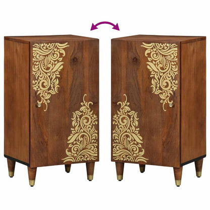Dressoir met plank Bruin 40 x 33 x 75 cm Massief Mango Hout