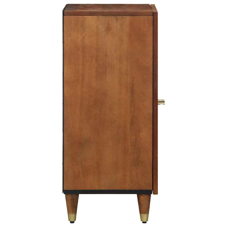 Dressoir met plank Bruin 40 x 33 x 75 cm Massief Mango Hout