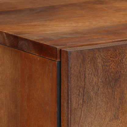 Hoge kast met lade Bruin 60 x 33 x 100 cm Massief Mango Hout