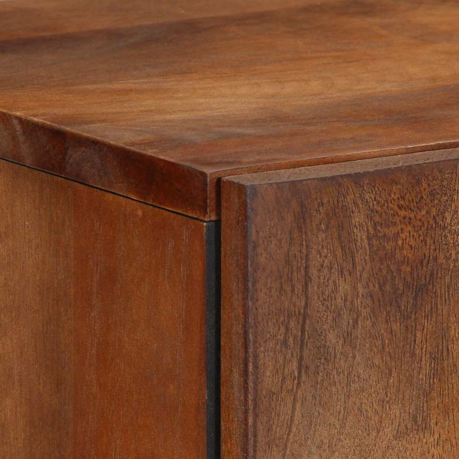Hoge kast met lade Bruin 60 x 33 x 100 cm Massief Mango Hout