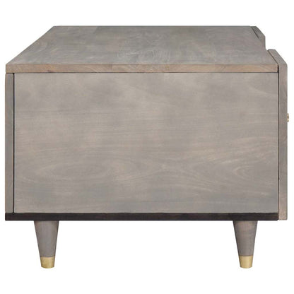 Salontafel Grijs 100 x 54 x 40 cm Massief Mango Hout