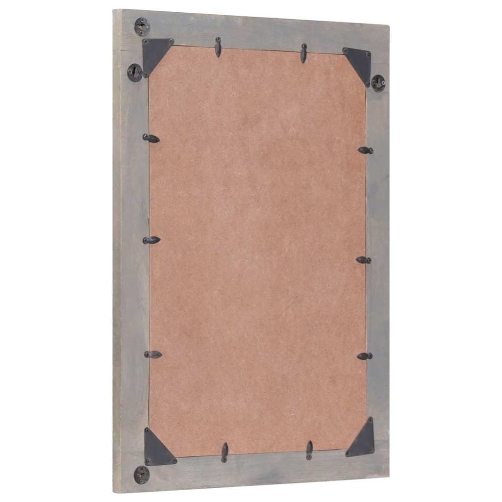 Badkamer Spiegel met spiegel Grijs 70 x 50 x 2,5 cm