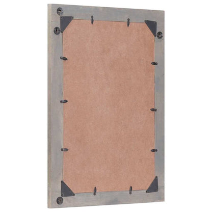 Badkamer Spiegel met spiegel Grijs 70 x 50 x 2,5 cm