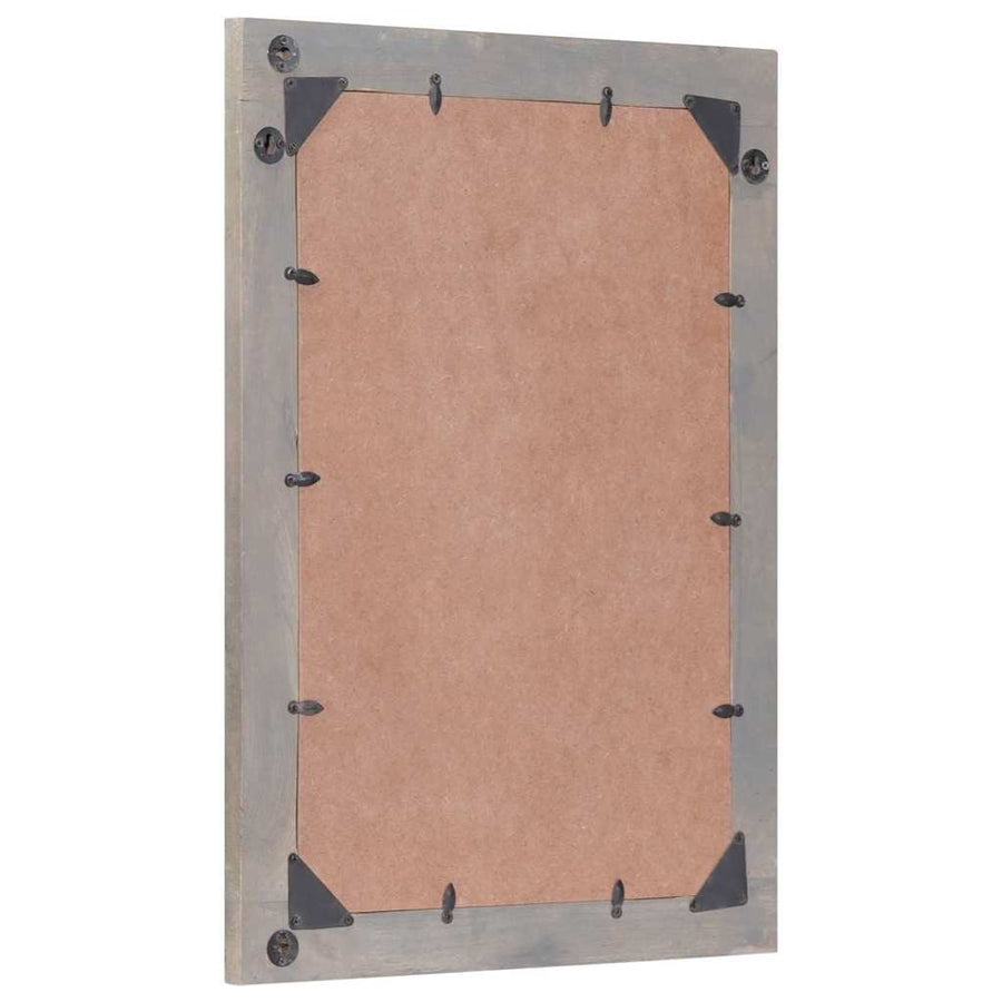 Badkamer Spiegel met spiegel Grijs 70 x 50 x 2,5 cm