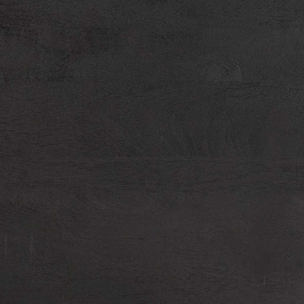 Wastafelkast Zwart 62 x 33 x 58 cm Massief Mango Hout