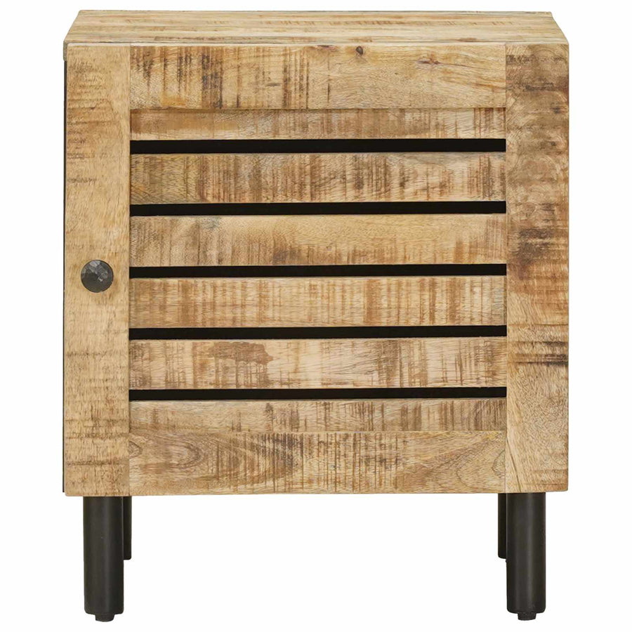 Nachtkastje Naturel 40 x 33 x 46 cm Massief Mango Hout