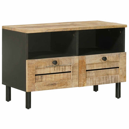 Opslagkasten Naturel 70 x 33 x 46 cm Massief Mango Hout