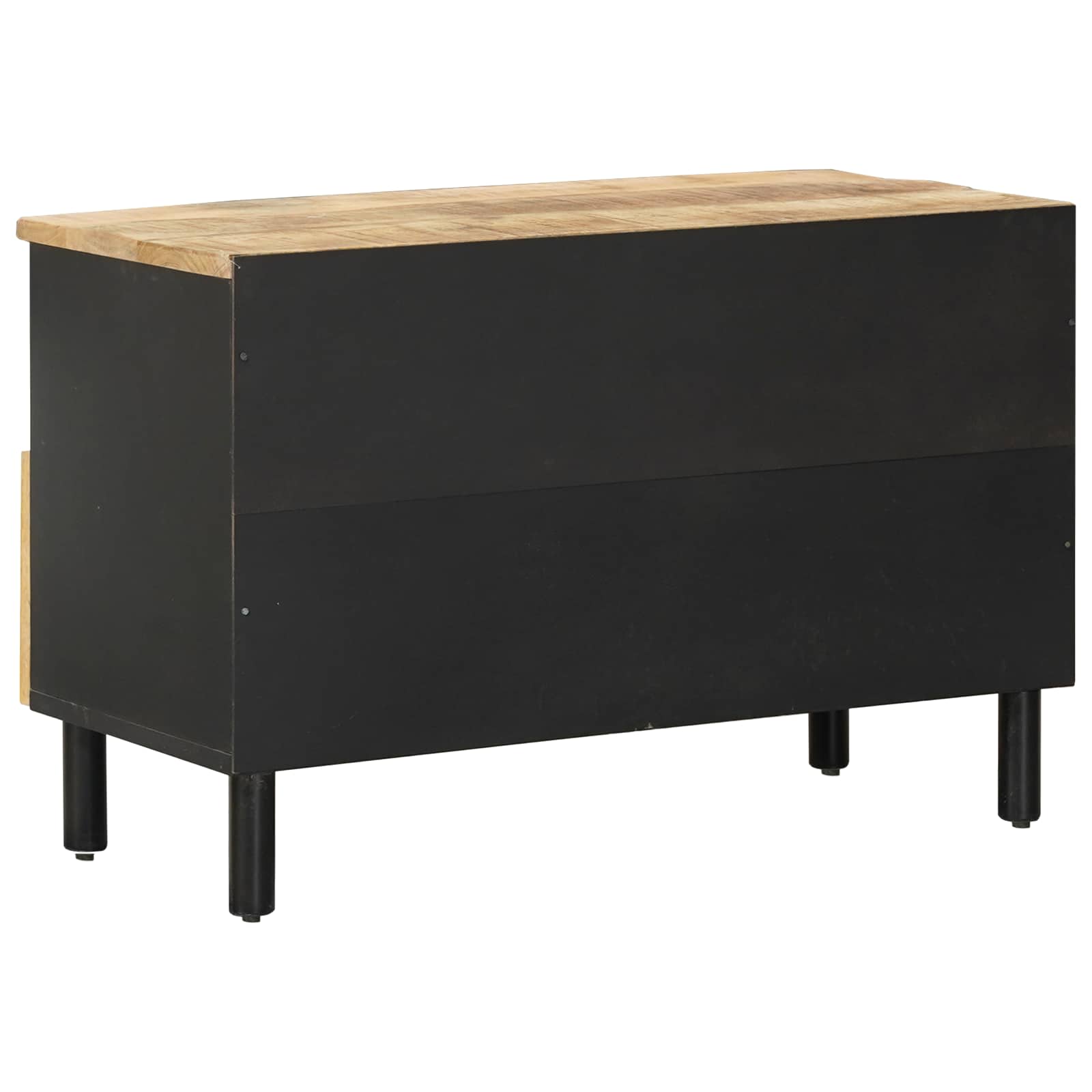 Opslagkasten Naturel 70 x 33 x 46 cm Massief Mango Hout