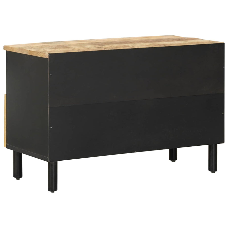 Opslagkasten Naturel 70 x 33 x 46 cm Massief Mango Hout