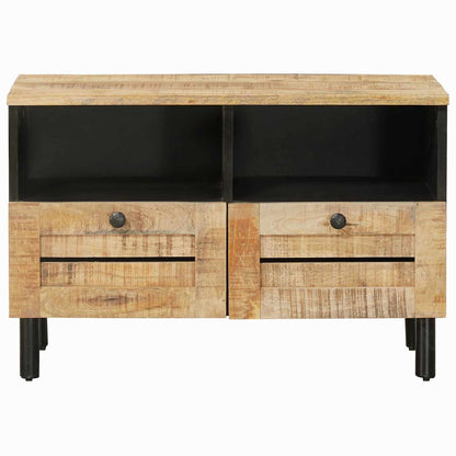 Opslagkasten Naturel 70 x 33 x 46 cm Massief Mango Hout