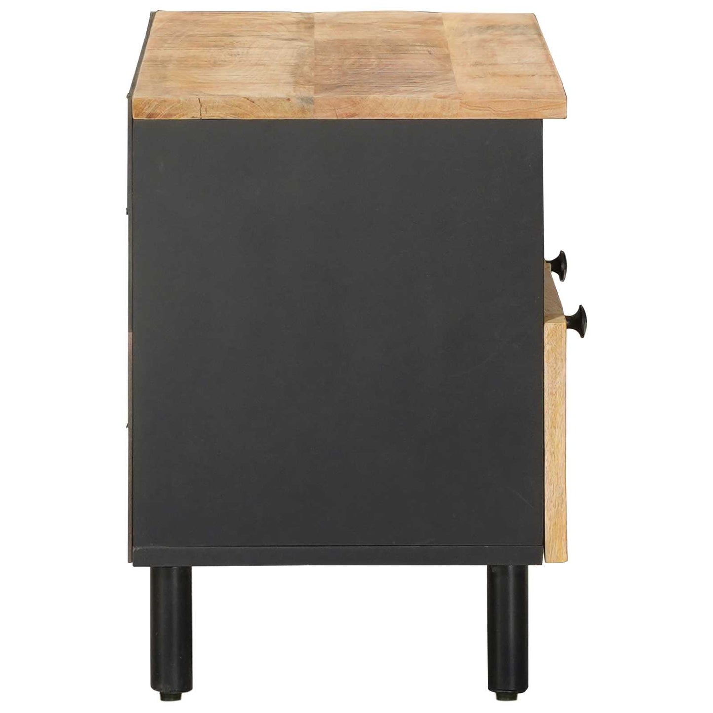 Opslagkasten Naturel 70 x 33 x 46 cm Massief Mango Hout