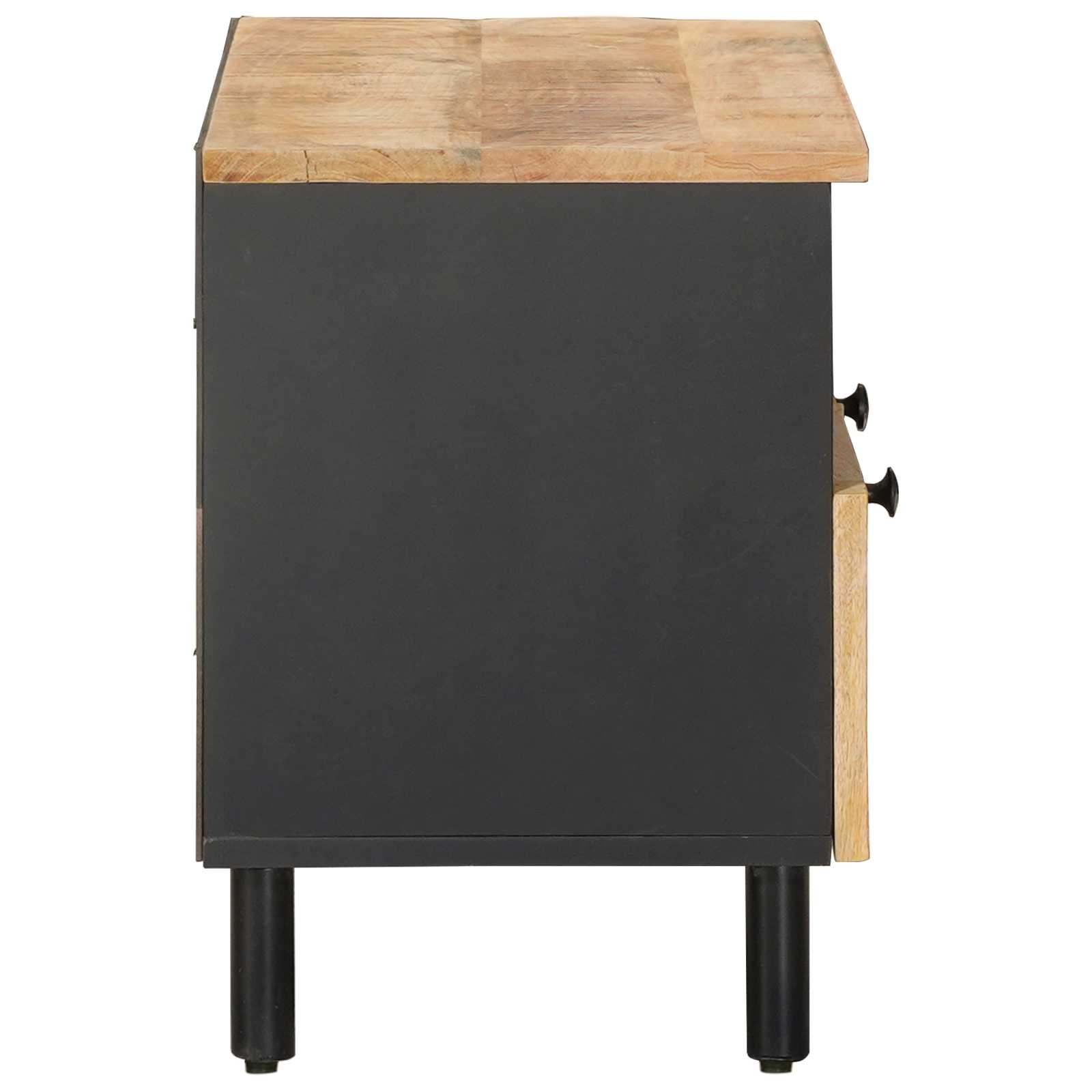 Opslagkasten Naturel 70 x 33 x 46 cm Massief Mango Hout