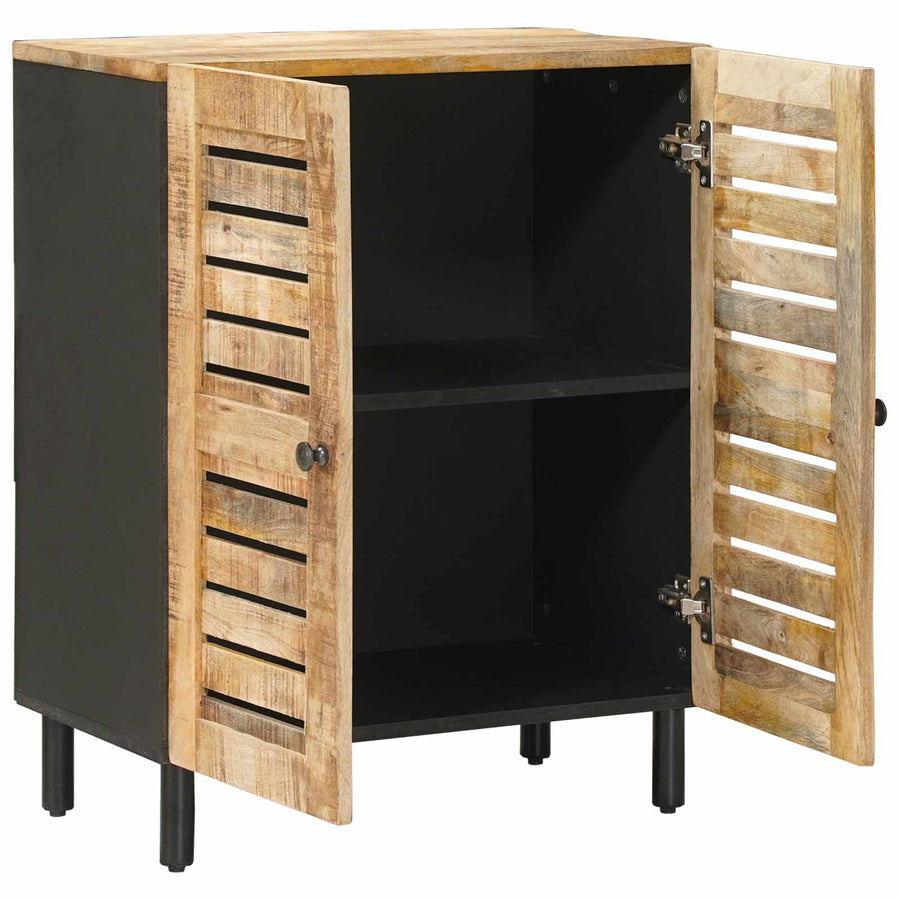 Opslagkasten 60 x 33 x 75 cm Massief Mango Hout Naturel