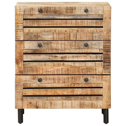 Opslagkasten 60 x 33 x 75 cm Massief Mango Hout Naturel