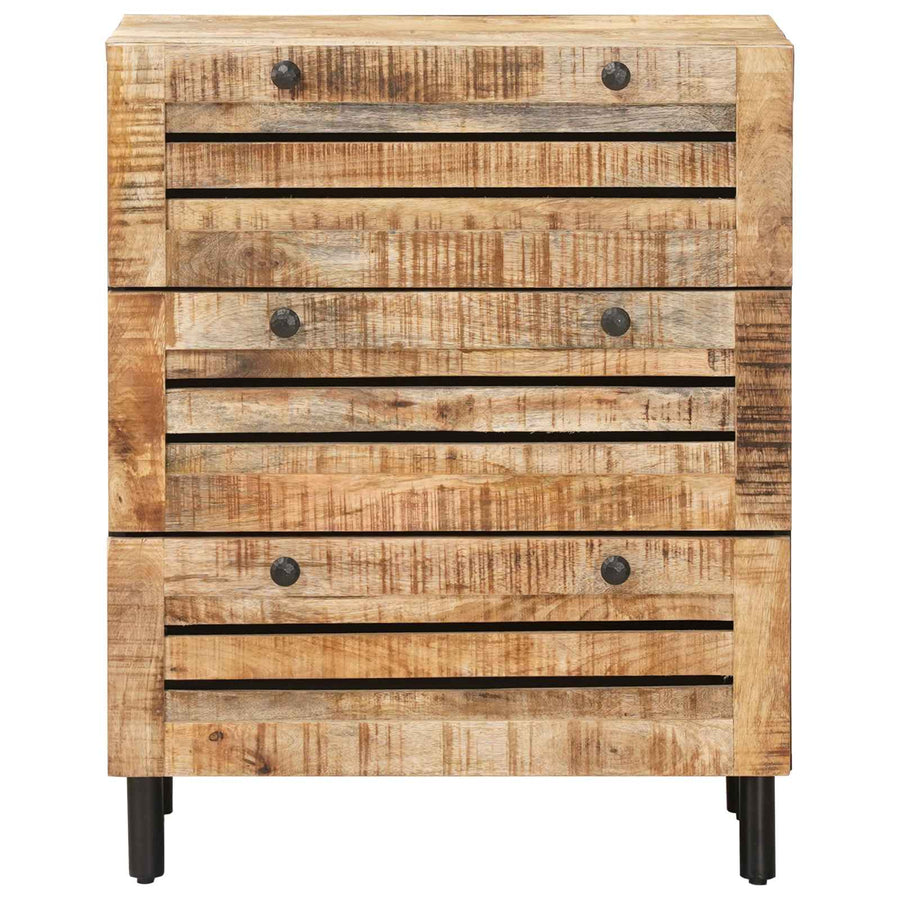 Opslagkasten 60 x 33 x 75 cm Massief Mango Hout Naturel