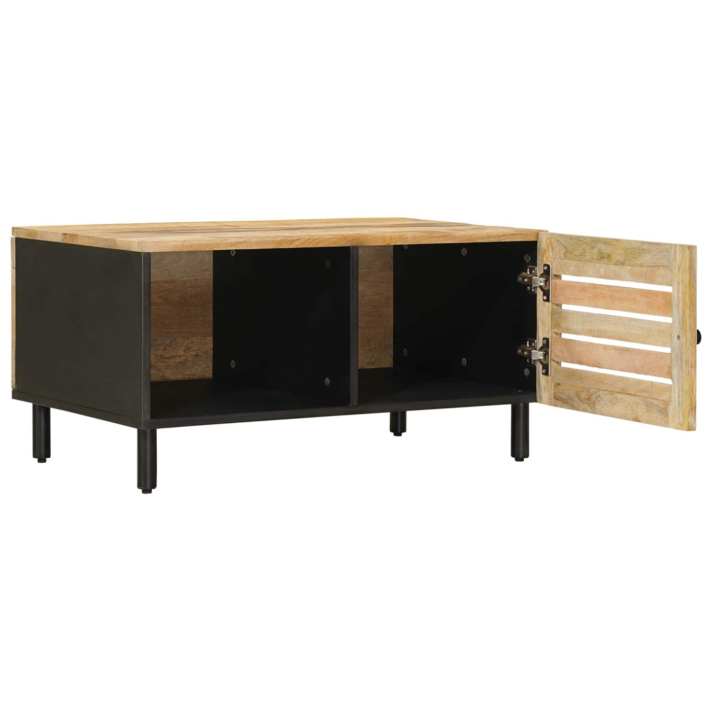 Salontafel Naturel 80 x 50 x 40 cm Massief Mango Hout