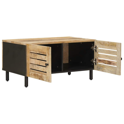 Salontafel Naturel 80 x 50 x 40 cm Massief Mango Hout