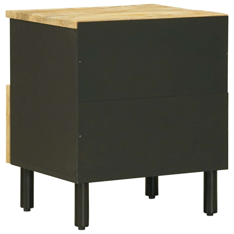 Nachtkastje 2 pcs Bruin 40 x 33 x 46 cm Massief Mango Hout