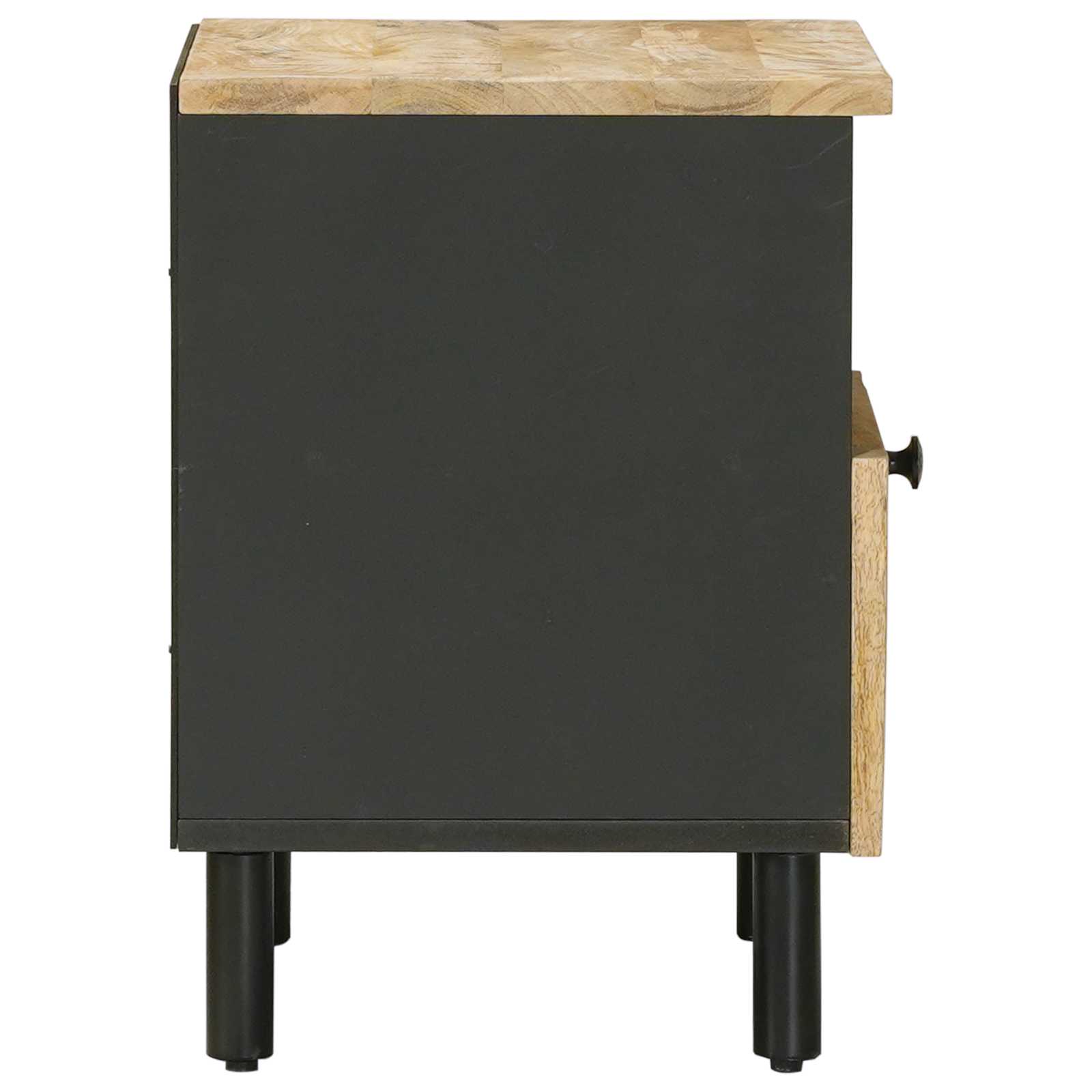Nachtkastje 2 pcs Bruin 40 x 33 x 46 cm Massief Mango Hout