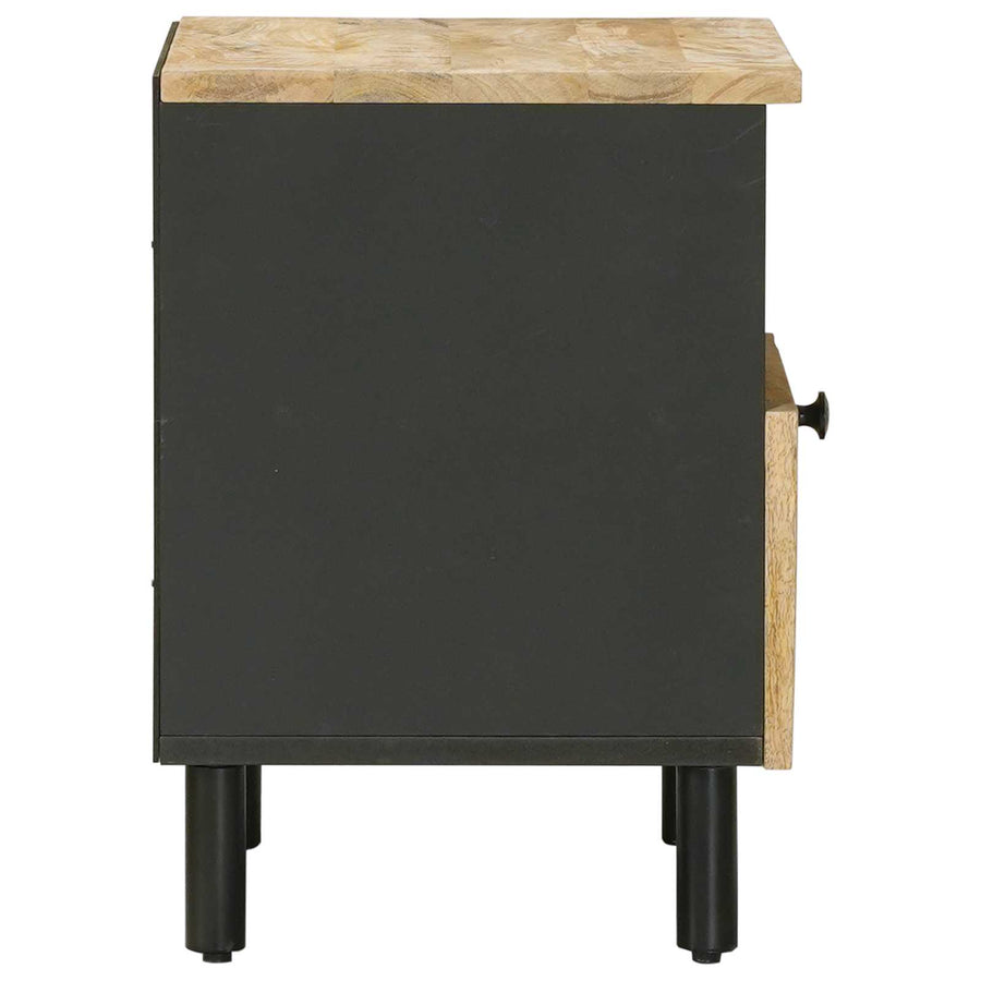 Nachtkastje 2 pcs Bruin 40 x 33 x 46 cm Massief Mango Hout