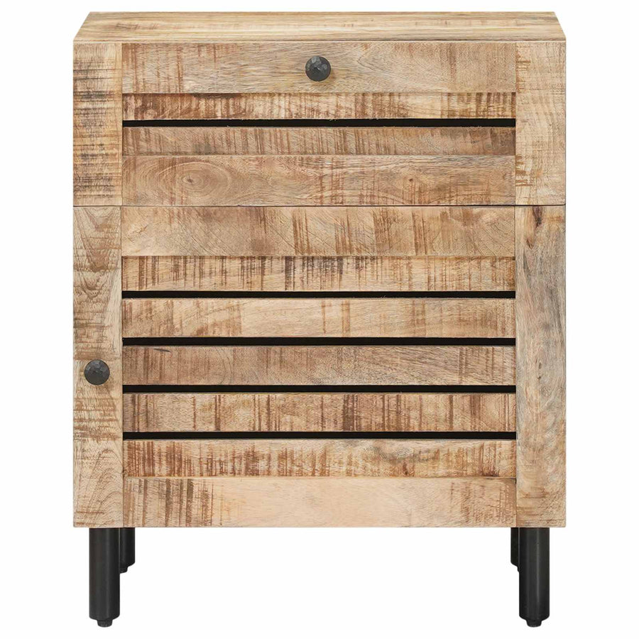Nachtkastje Naturel 50 x 33 x 60 cm Massief Mango Hout
