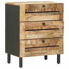Nachtkastje Naturel 50 x 33 x 62 cm Massief Mango Hout