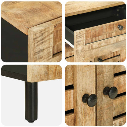 Nachtkastje Naturel 50 x 33 x 60 cm Massief Mango Hout