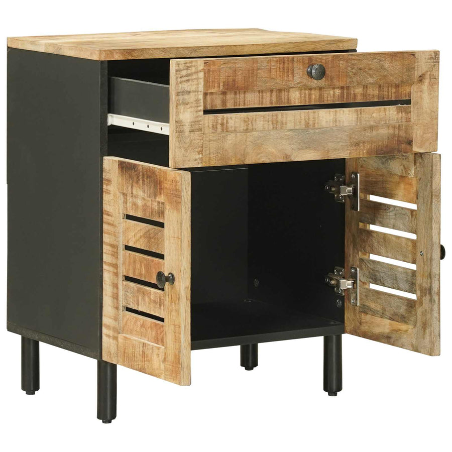 Nachtkastje Naturel 50 x 33 x 60 cm Massief Mango Hout