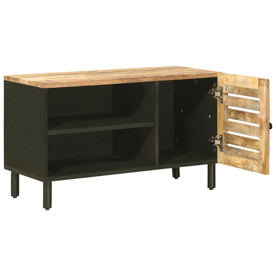 Opslagkasten Naturel 80 x 33 x 46 cm Massief Mango Hout