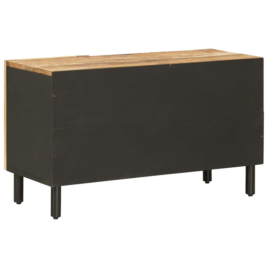 Opslagkasten Naturel 80 x 33 x 46 cm Massief Mango Hout