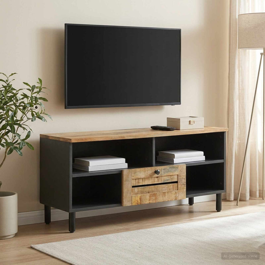 Opslagkasten Naturel 100 x 33 x 46 cm Massief Mango Hout
