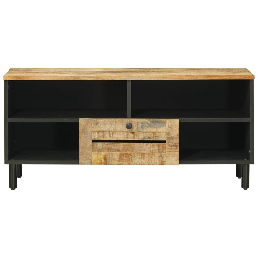 Opslagkasten Naturel 100 x 33 x 46 cm Massief Mango Hout