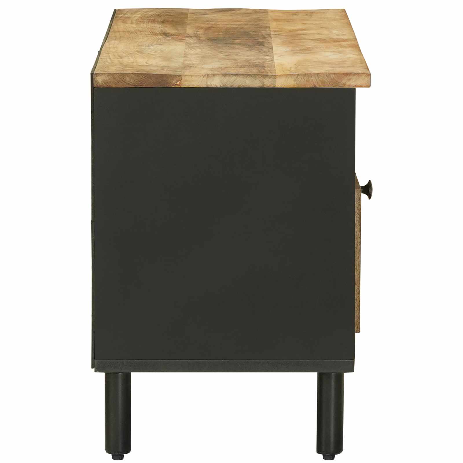 Opslagkasten Naturel 100 x 33 x 46 cm Massief Mango Hout
