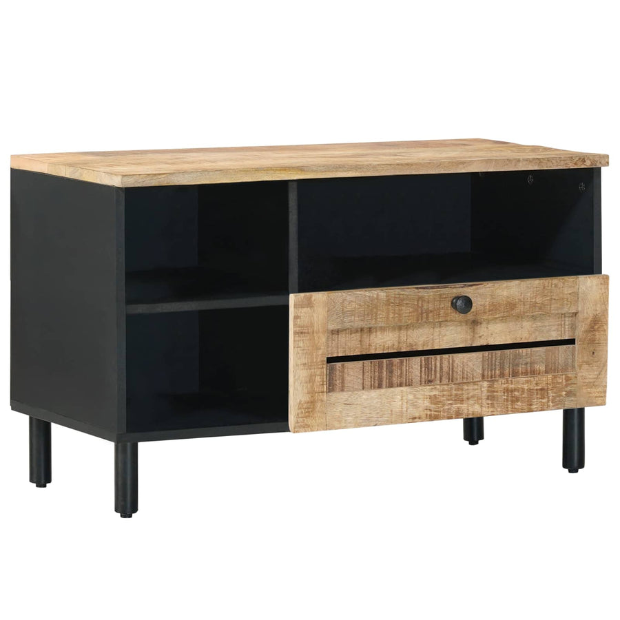Opslagkasten Bruin 80 x 33,5 x 46 cm Massief Mango Hout