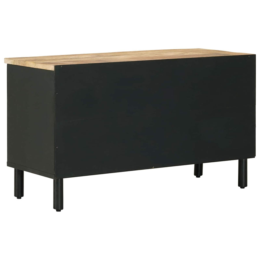 Opslagkasten Bruin 80 x 33,5 x 46 cm Massief Mango Hout