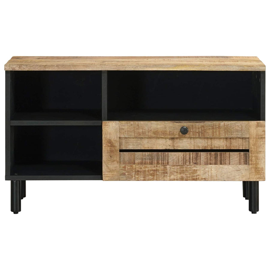 Opslagkasten Bruin 80 x 33,5 x 46 cm Massief Mango Hout