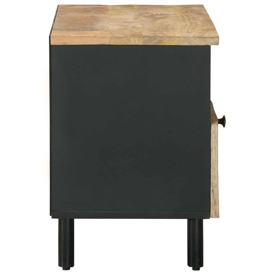 Opslagkasten Bruin 80 x 33,5 x 46 cm Massief Mango Hout