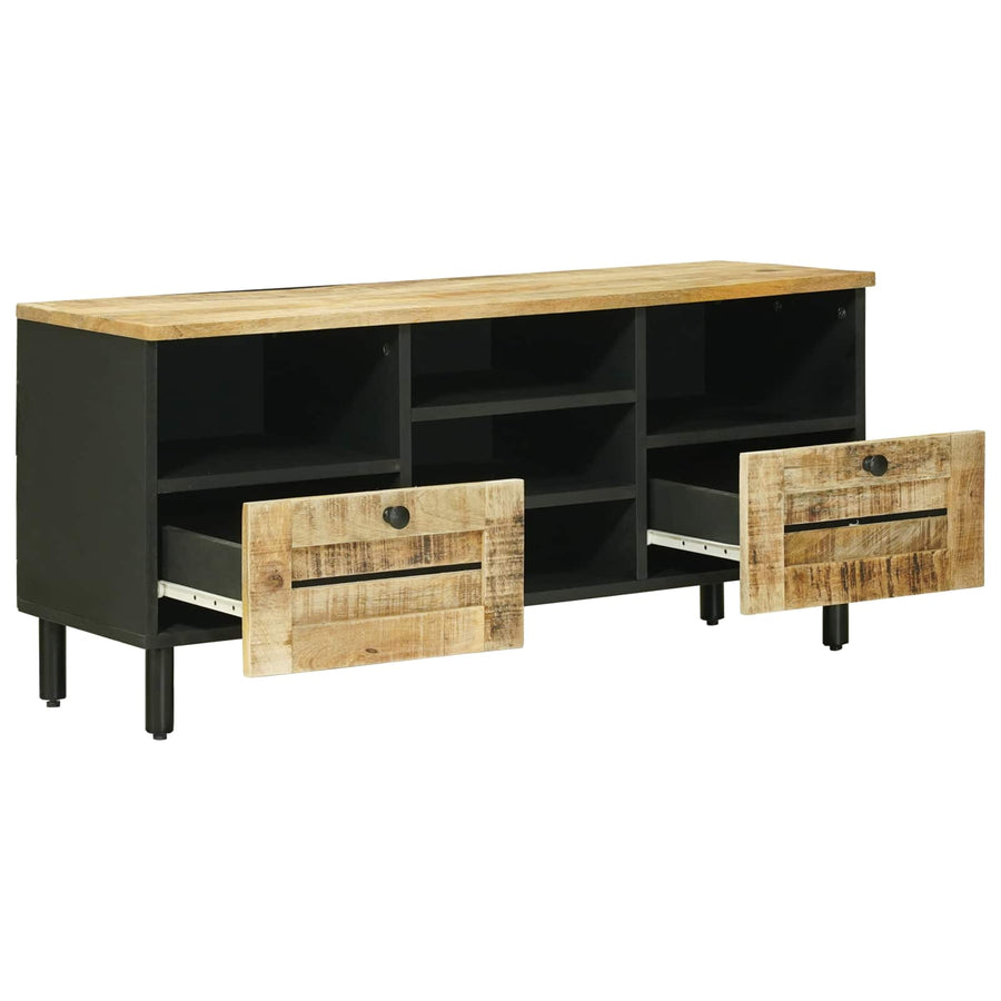 Opslagkasten Naturel 100 x 33 x 46 cm Massief Mango Hout