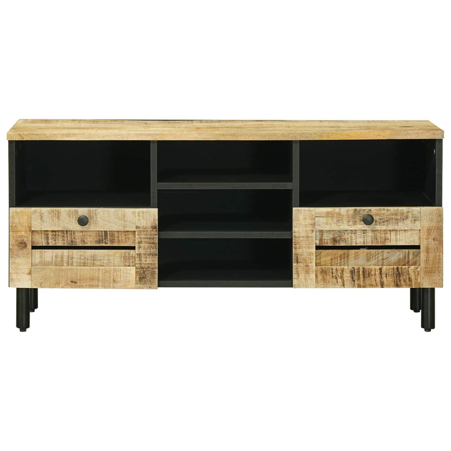 Opslagkasten Naturel 100 x 33 x 46 cm Massief Mango Hout