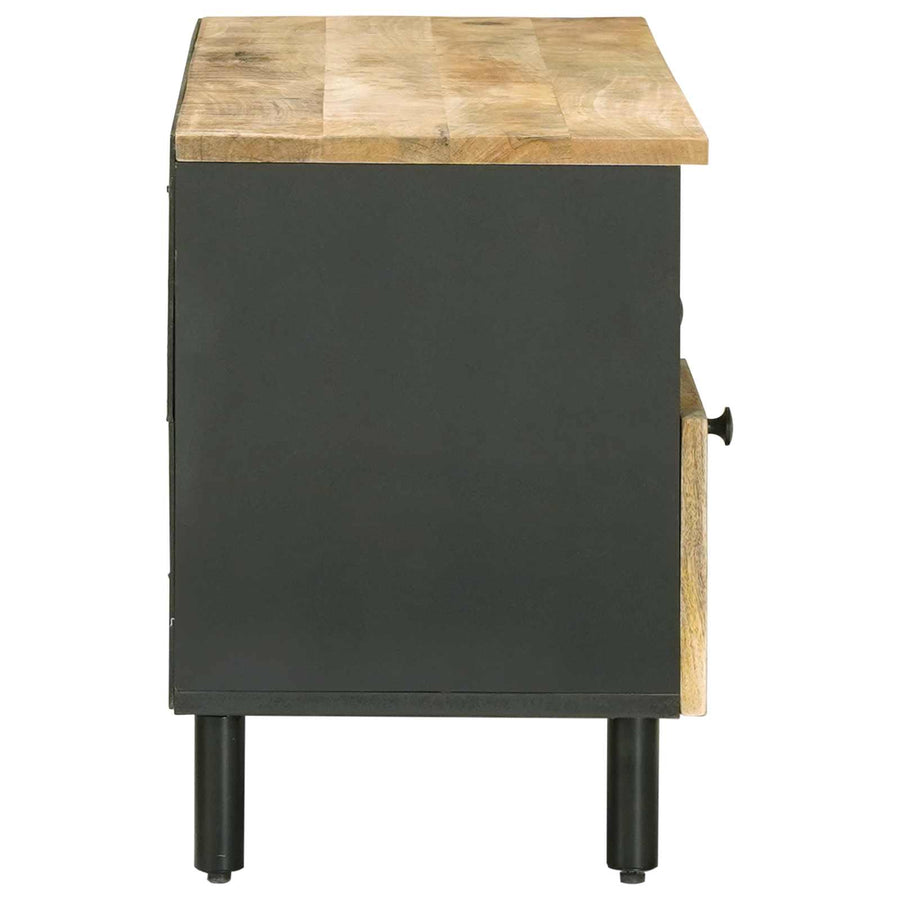 Opslagkasten Naturel 100 x 33 x 46 cm Massief Mango Hout