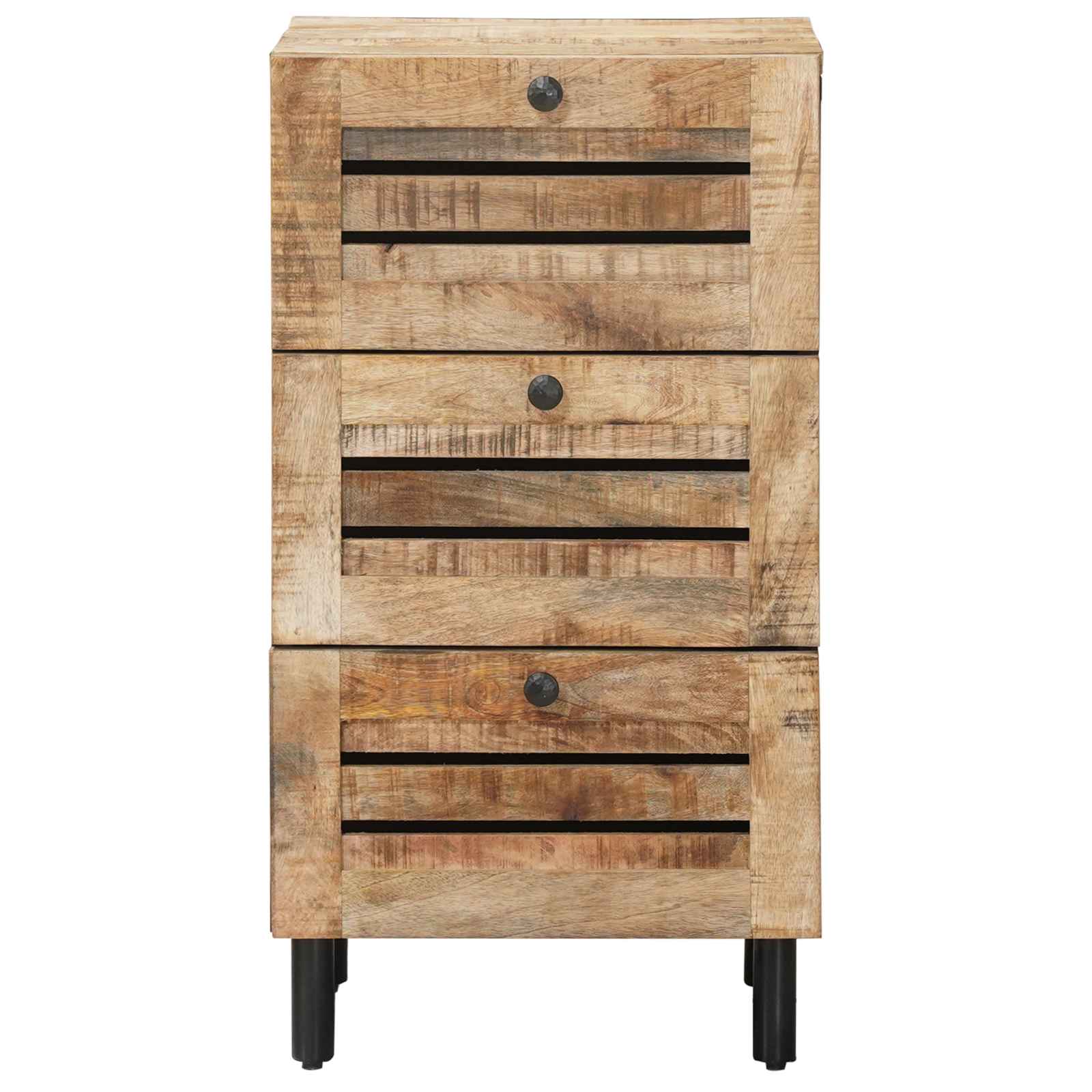 Opslagkasten Naturel 40 x 33 x 75 cm Massief Mango Hout