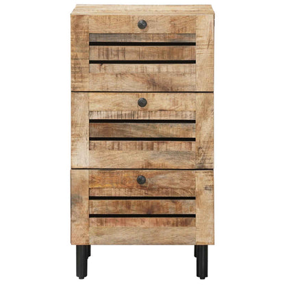 Opslagkasten Naturel 40 x 33 x 75 cm Massief Mango Hout