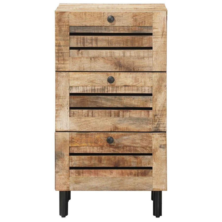 Opslagkasten Naturel 40 x 33 x 75 cm Massief Mango Hout