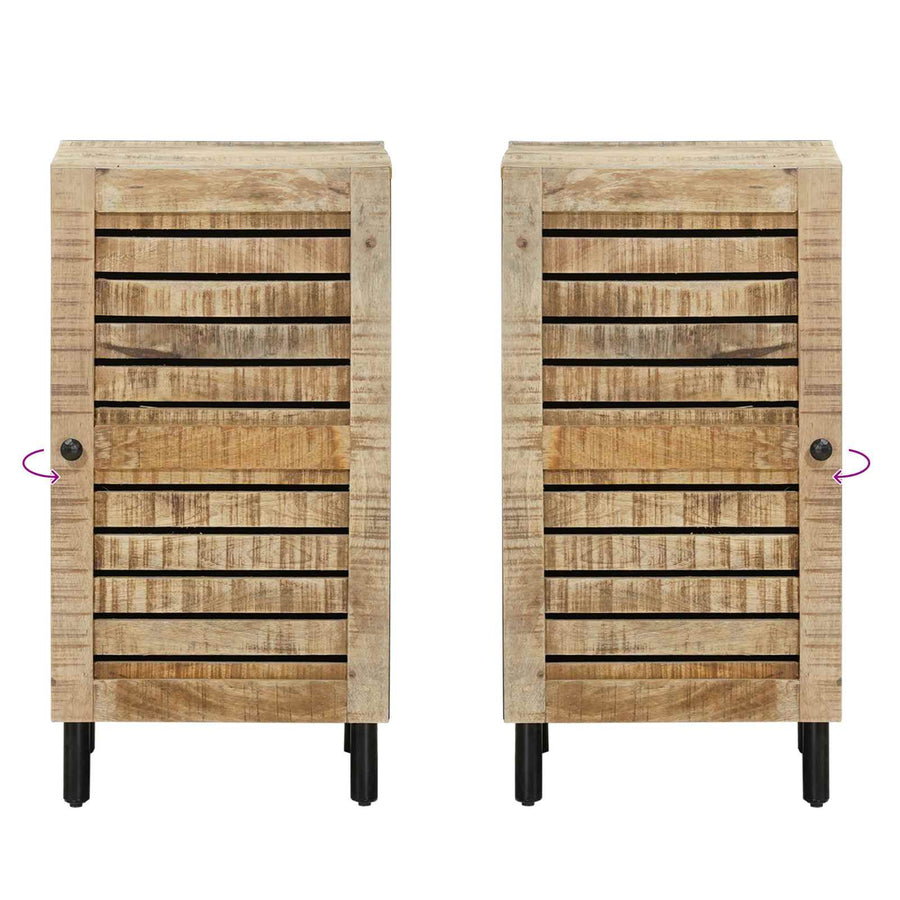 Opbergkast Naturel 40 x 33 x 75 cm Massief Mango Hout