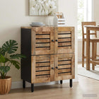 Dressoir 60x33x75 cm massief mango hout naturel
