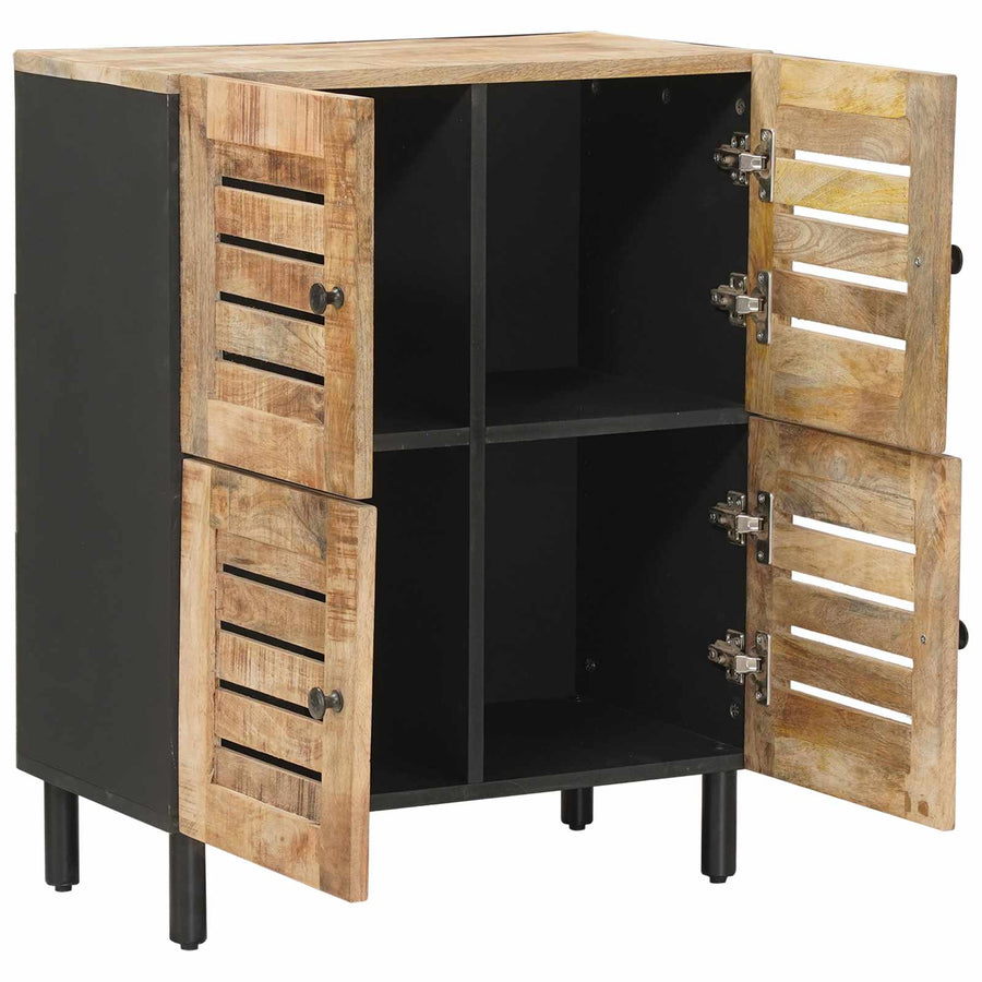 Opslagkasten Naturel 60 x 33 x 75 cm Massief Mango Hout