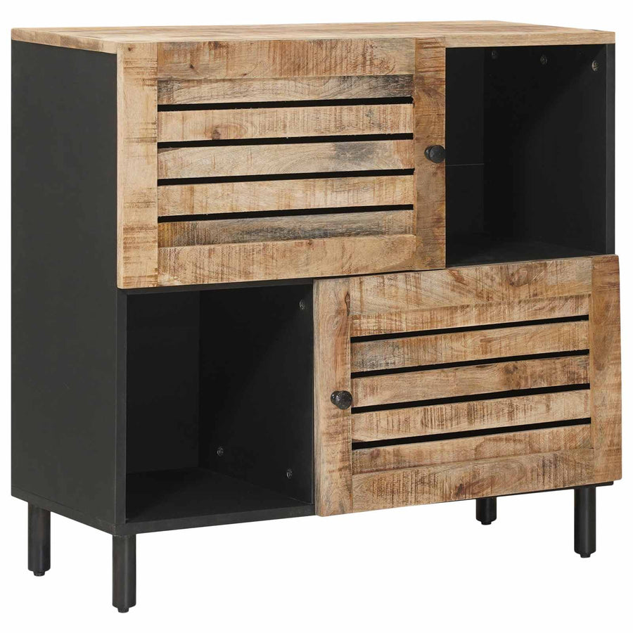 Opslagkasten Bruin 80 x 33,5 x 75 cm Massief Mango Hout
