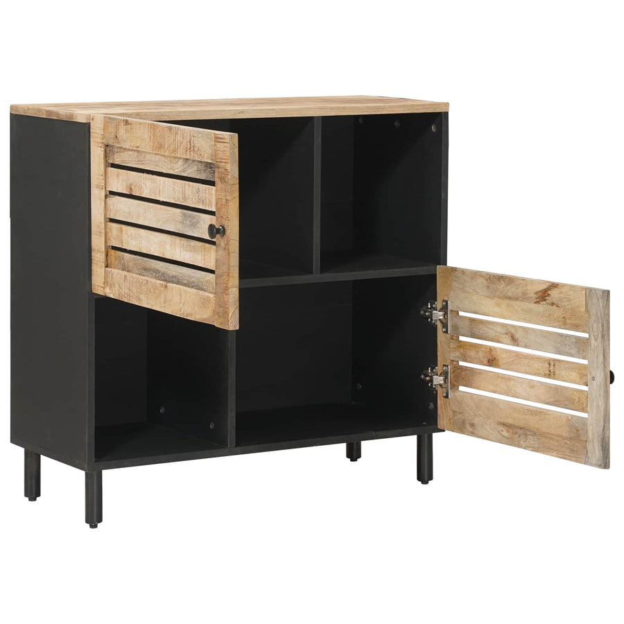 Opslagkasten Bruin 80 x 33,5 x 75 cm Massief Mango Hout