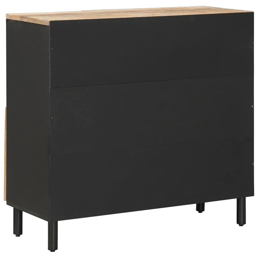 Opslagkasten Bruin 80 x 33,5 x 75 cm Massief Mango Hout