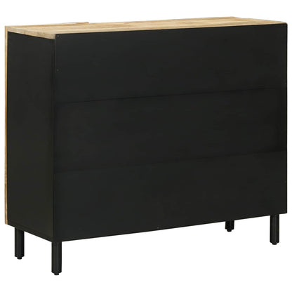 Opslagkasten Naturel 90 x 33 x 75 cm Massief Mango Hout